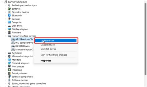 Windows 11 touchpad driver.  HP. hp.  To open the Update Details window, c...