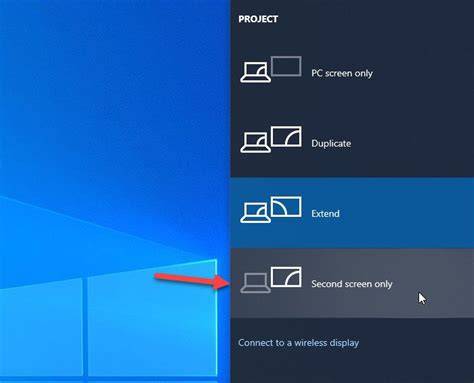 Windows 11 turn off laptop screen when using external monitors.  One of the easi...