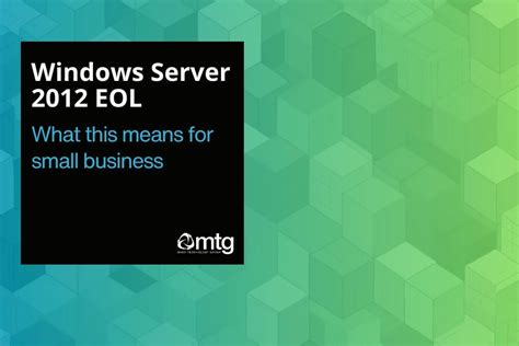 Windows 2012 eol. 4 days ago · Learn how to avoid security breaches and fines by migrating your Windows Server 2012 and 2012 R2 servers before the end of support date of 10th … 
