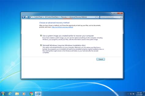Windows 7 factory reset from boot.  This article provides information abo...