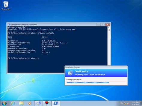 Windows 7 powershell version. 0 to Windows PowerShell 4. 0 version of Windows Powe...
