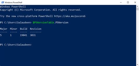 Windows 7 powershell version. x is the version that is most compatible w...