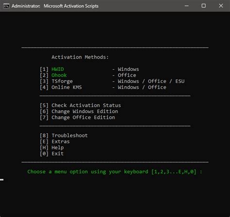 Windows Activator Script a basic