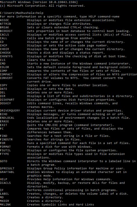 Windows Command Cheat Sheet PDF