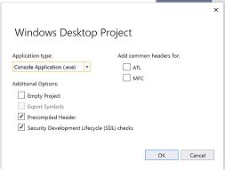 Windows Desktop Wizard Microsoft Docs
