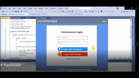 Windows Forms Placeholder Text FORM.UDLVIRTUAL.EDU.PE