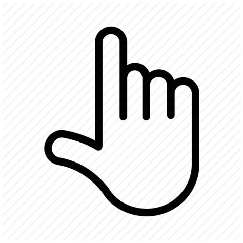 Windows Hand Icon Free Icons Library