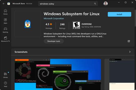 Windows Subsystem for Linux Bound for Microsoft Store
