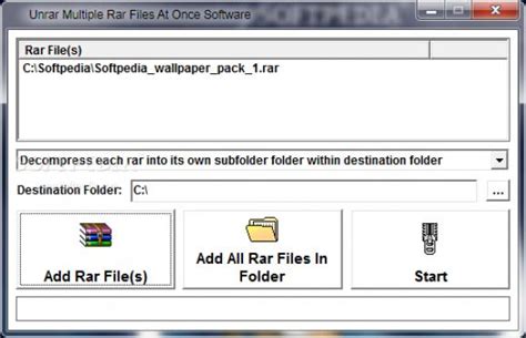 Windows Unrar Multiple Rar Files At Once Software