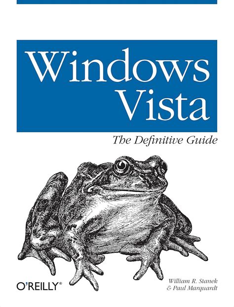 Windows Vista The Definitive Guide
