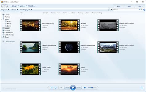 Windows Wmv Player is available for free.