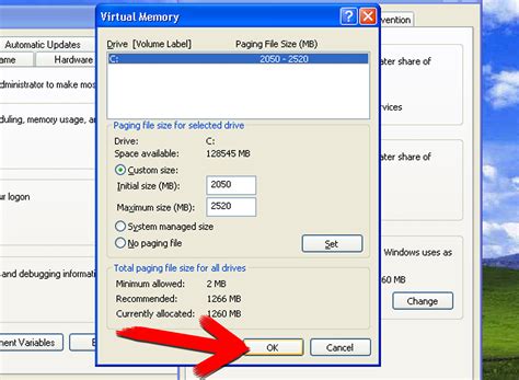 Windows Xp Memory