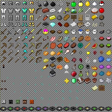Windows and Android Free Downloads Minecraft item images list