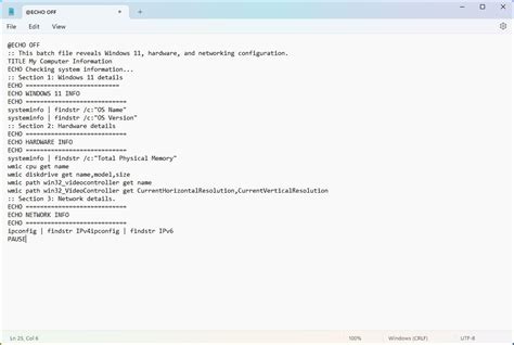 Windows batch script multiple commands.  Apr 11, 2025 · Before proceeding with ...