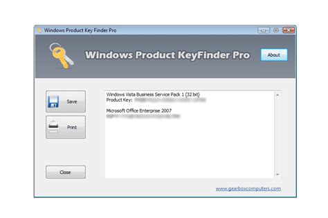 Windows cd key finder