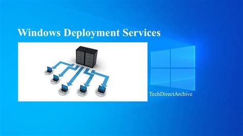 Windows deployment services. 1 Create and configure a WDS server. To create a WDS server, you need to install the Windows Deployment Services role on a Windows Server machine that is connected to the same network as the ... 