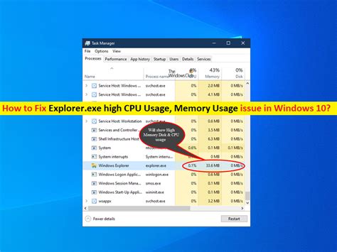 Windows explorer high cpu usage windows 10.  Dec 27, 2024 · The ones you mentioned (Win...