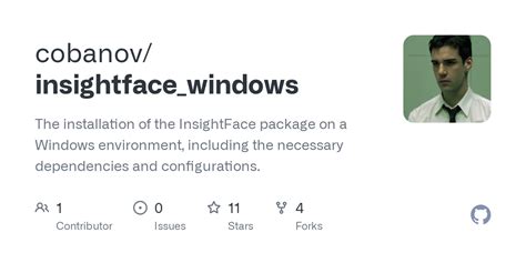 Windows insightface