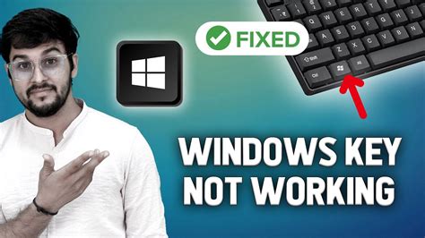 Windows key not working windows 10.  How to Fix your Windows Key by Performing an SFC Sc...