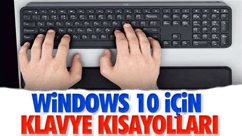 Windows klavye kısayolları