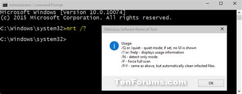 Windows malware removal tool cmd.  Discover the power of Command Prompt (CMD)...