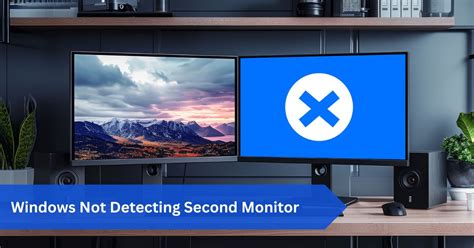 Windows not detecting second monitor.  Nov 24, 2023 · Learn eight solutions to troubleshoot th...