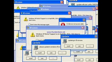 Windows pop up virus