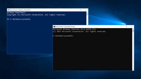 Windows power shell.  PowerShell is not the same as Command Prompt - it’s a ...