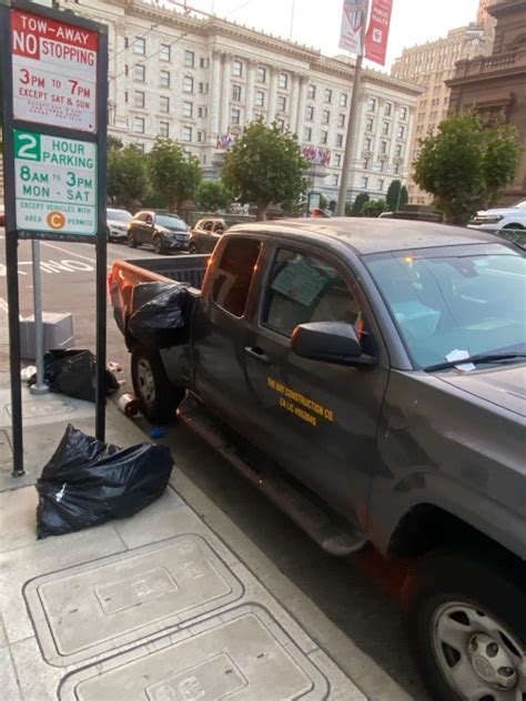 Windows shattered in several parked vehicles in Nob Hill: photos