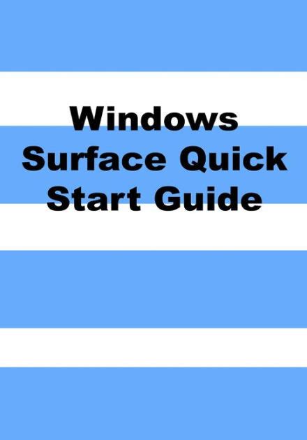 Windows surface quick start guide and windows rt too. - Libro di testo oxford of neurocritical care di guiseppe citerio.