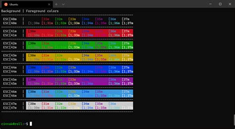 Windows terminal color codes. EXE started.  I already blogged about how Th...