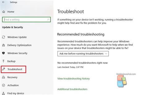 Windows update troubleshooter. Next, check for new updates. Select Start > Settings > Windows Update > Check for updates and then install any available updates. If the problems aren't all resolved, try running the troubleshooter again to check for additional errors, or see Fix Windows Update errors and follow the troubleshooting steps. For more Windows Update troubleshooting ... 