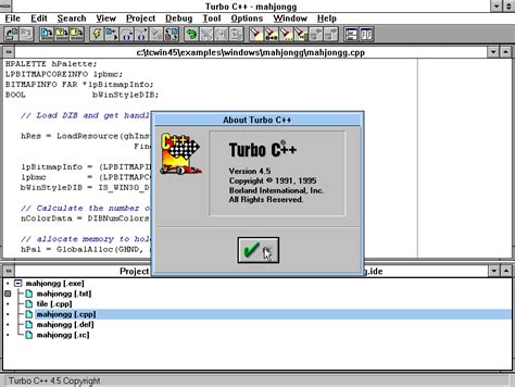 Windows-based Turbo C ++