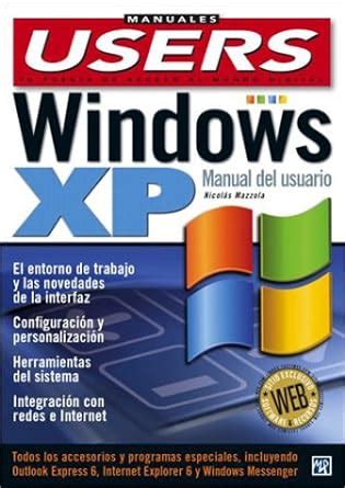 Windows xp manual del usuario manuales users en. - 1986 31 foot terry taurus 3000cl manual.