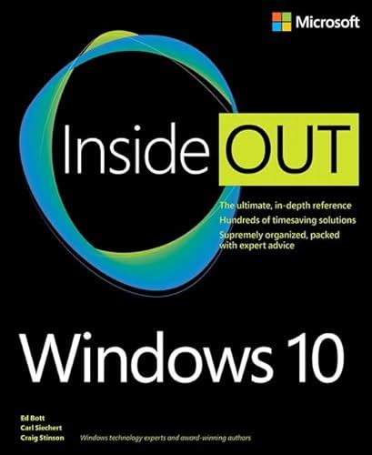 Full Download Windows 10 Inside Out By Microsoft Corporation
