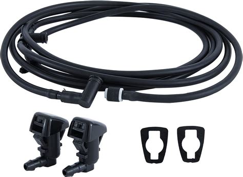Windshield washer hose repair kit. Things To Know About Windshield washer hose repair kit. 