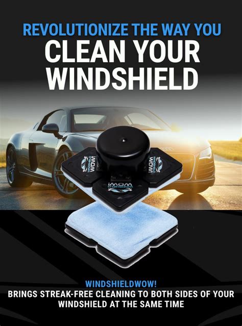 Windshieldwow. Windshield WOW Pro Set-Car Windshield cleaning tool-Both sides at the same time. Breathe easy. Returns accepted. US $19.35Expedited Shipping. See details. 30 days returns. Buyer pays for return shipping. See details. *No Interest if paid in full in 6 months on $99+. 