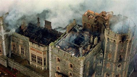 Windsor Castle catches fire - HISTORY