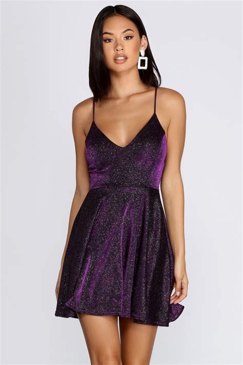 Explore our irresistible collection now! Macy’s offers an assortment of purple dresses in the entire spectrum of shades – from wine pink and sky magenta to African violet and orchid purple. The collection includes stunning mini and short dresses, midi dresses with bold prints, and sequined or beaded maxi dresses that are designed to make .... Windsor purple dress