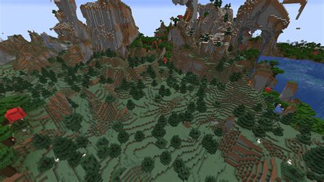 Windswept Forest in Minecraft