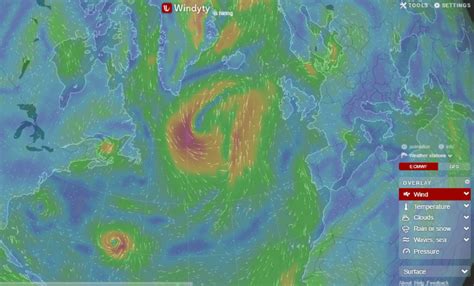 Windy: Wind map & weather forecast
