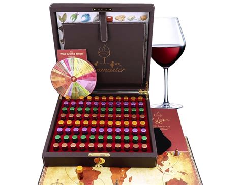 Wine tasting kit. Sep 24, 2015 · The Master Wine Aroma Kit is a wine tasting educational tool designed by Sommeliers as a library of wine scents. World’s most complete wine aroma collection, which combines 88 aromas found in sparkling, white, red and sweet wines produced around the world. Awaken your sense of smell and your tasting skills with this aroma recognition training ... 