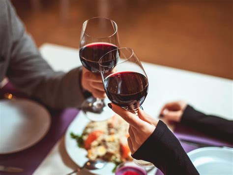 Wineand dine. Feb 2, 2024 · wine and dine (third-person singular simple present wines and dines, present participle wining and dining, simple past and past participle wined and dined) ( transitive) To entertain or woo someone with a fine meal . ( intransitive) To eat lavishly . 