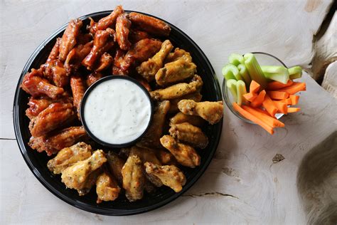 Wings food near me. Are you a fan of chicken wings but find yourself spending too much time and money at your favorite wing joint? Look no further. With this easy baked chicken wings in the oven recip... 