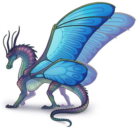 This is a dragon from the Wings of Fire ser
