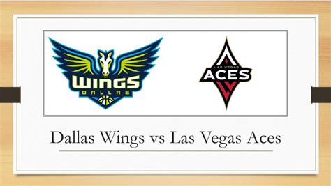 Wings to visit Aces Sunday