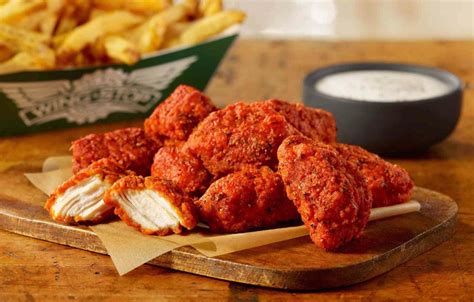  $16.99 Boneless Meal Deal. Comes with 20 Boneless Wings in your choice of 4 flavors, with a large fry and 2 dips. (Feeds 2-3) . 