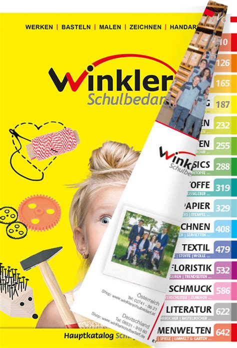 Winkler Schulbedarf Basteln, Werken, Malen, Zeichnen