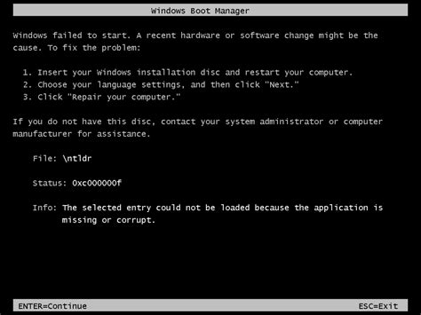 Winload exe Definition Windows Boot Loader 