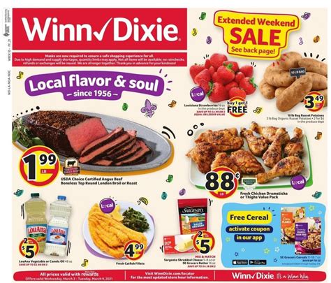 Winn-Dixie's Weekly Ad. Displaying Weekly Circular publi